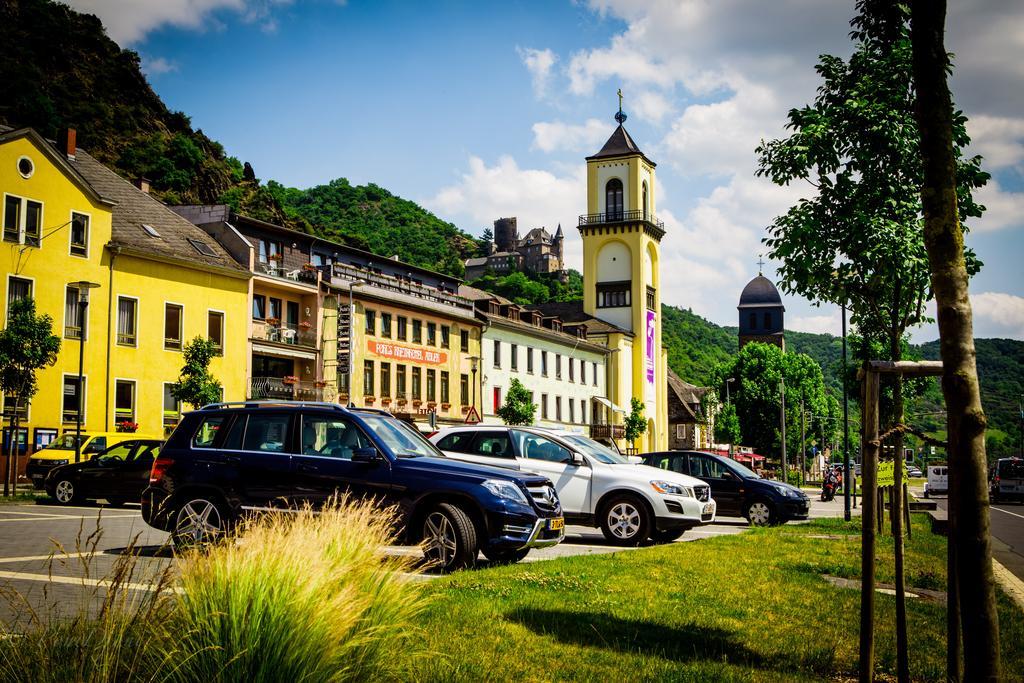 Pohl'S Rheinhotel Adler Sankt Goarshausen Exteriör bild