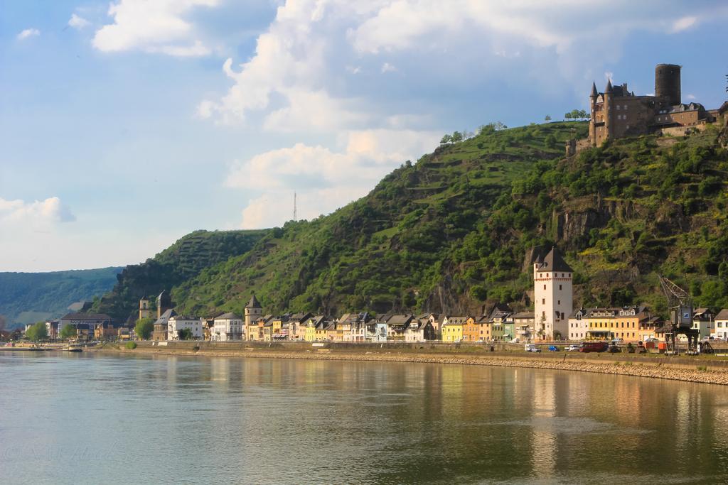 Pohl'S Rheinhotel Adler Sankt Goarshausen Exteriör bild