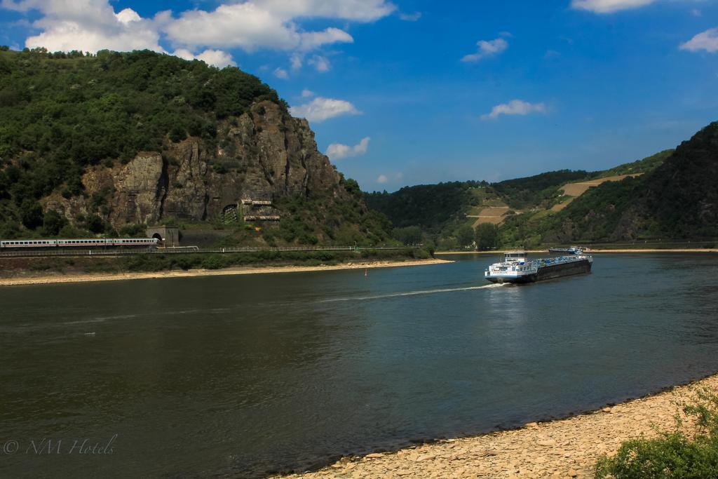 Pohl'S Rheinhotel Adler Sankt Goarshausen Exteriör bild