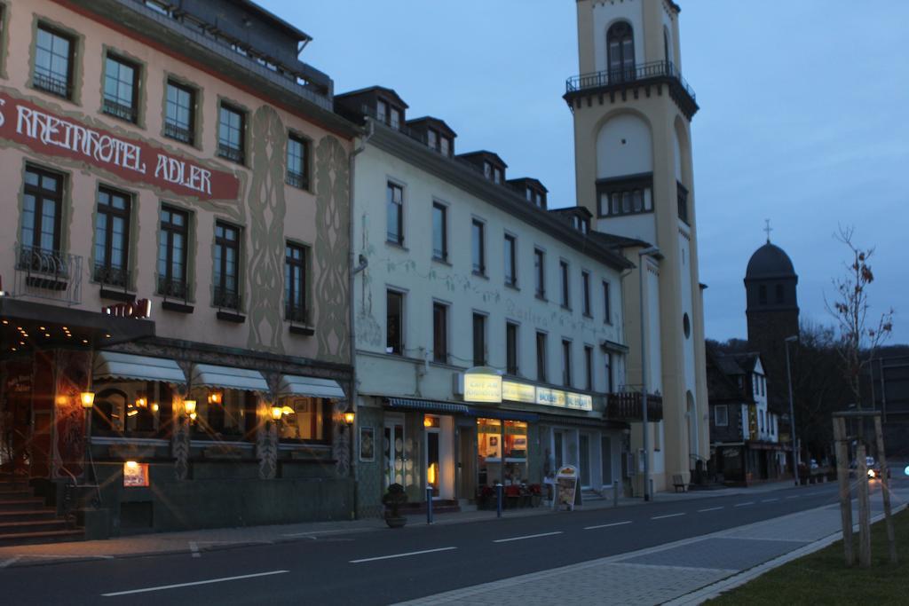 Pohl'S Rheinhotel Adler Sankt Goarshausen Exteriör bild