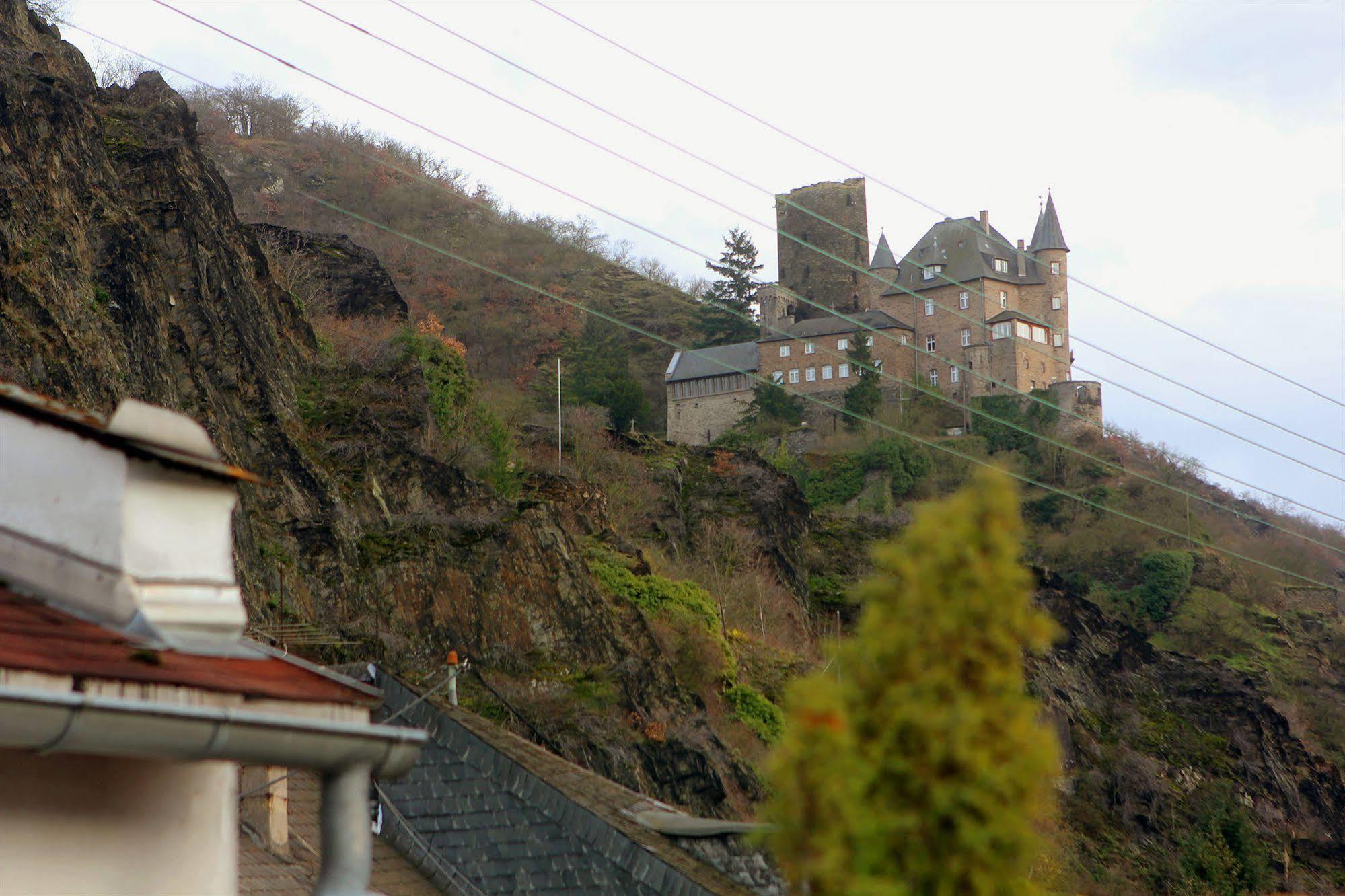Pohl'S Rheinhotel Adler Sankt Goarshausen Exteriör bild
